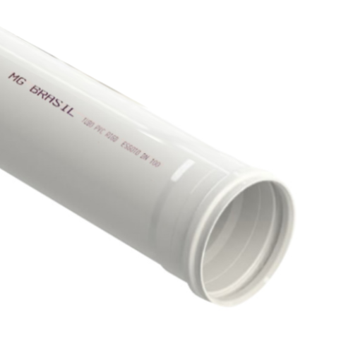 Tubo PVC para Esgoto de 150mm x 6m para Esgoto MGM